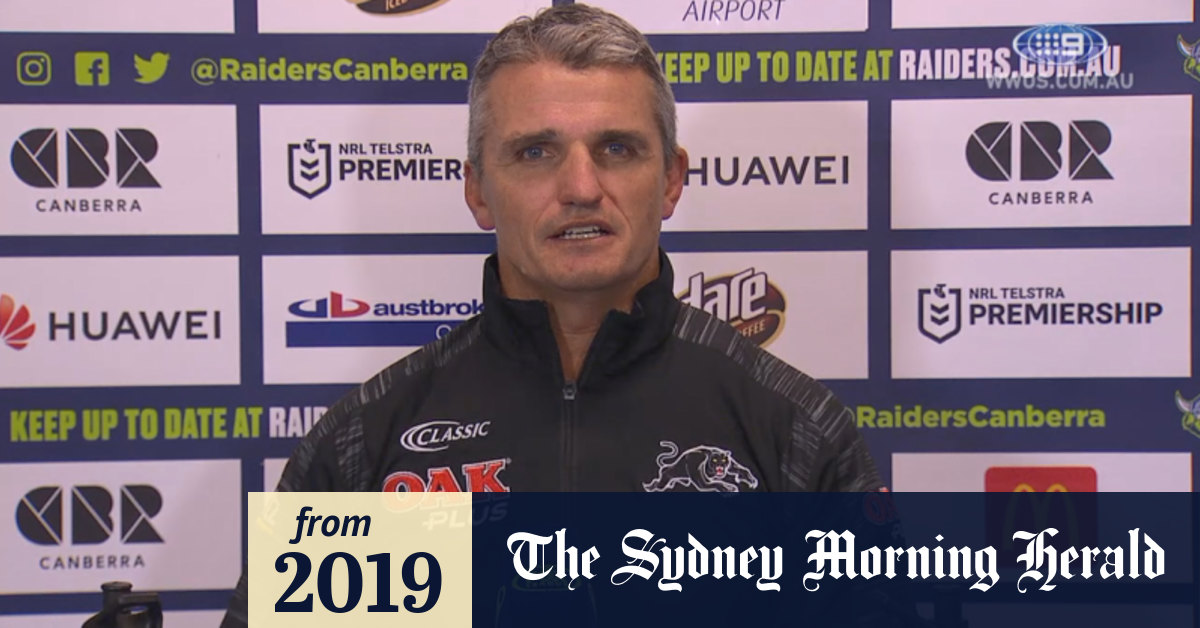 Video NRL Press Conference Ivan Cleary Round 8